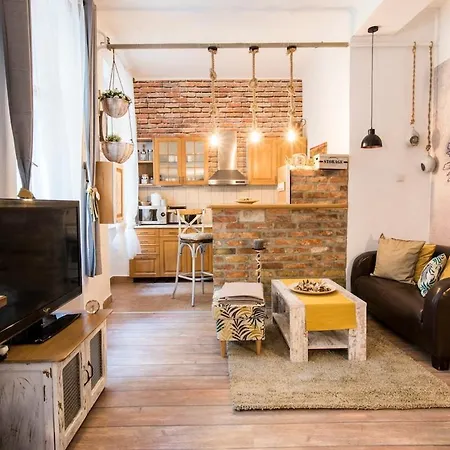 Apartament Vintage Style Flat In The Heart Of Buda Budapeszt